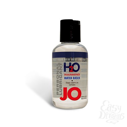  1: SYSTEM JO,       JO Personal Lubricant H2O Warming, 2.5 oz (75 )
