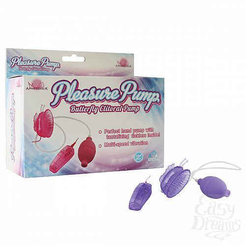 1: Howells     Pleasure Pump- Butterfly Clitoral 54002-purpleHW