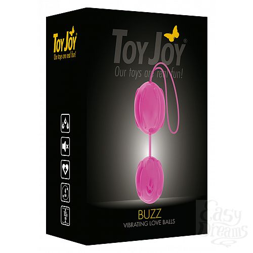  2 Toy Joy    Buzz vibrating love balls, 