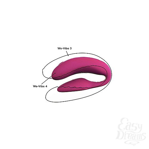  4 We-Vibe WE-VIBE-4  Pink-,  