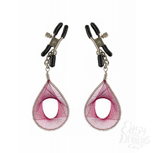  3 PipeDream,     FF Teardrop Nipple Clamps 361400PD