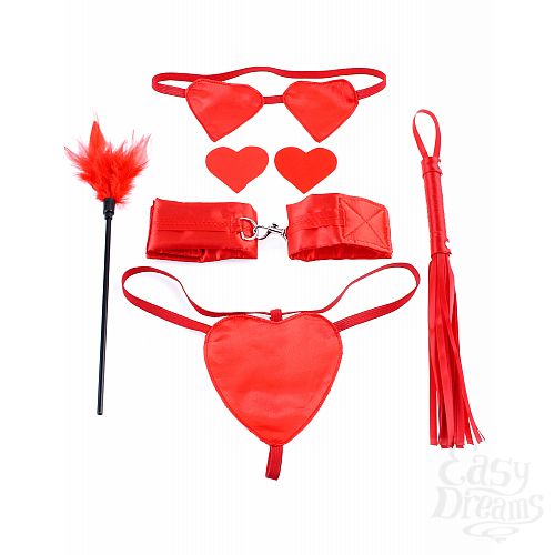  5 PipeDream,     FF Sweetheart Bondage Kit Red 382215PD