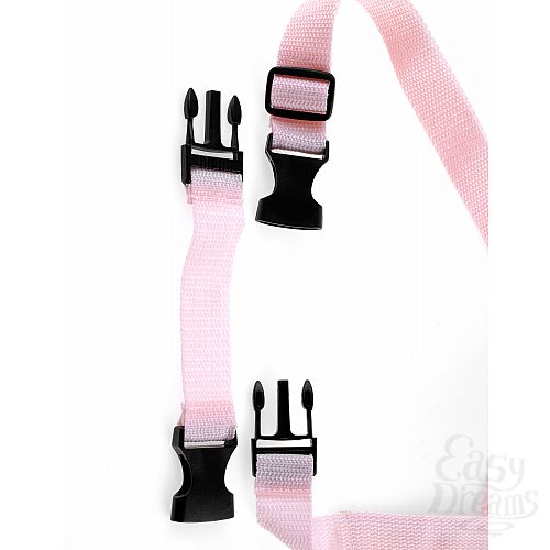  6 PipeDream,   FF TRU FIT VIBR STRAP ON PINK 392811PD