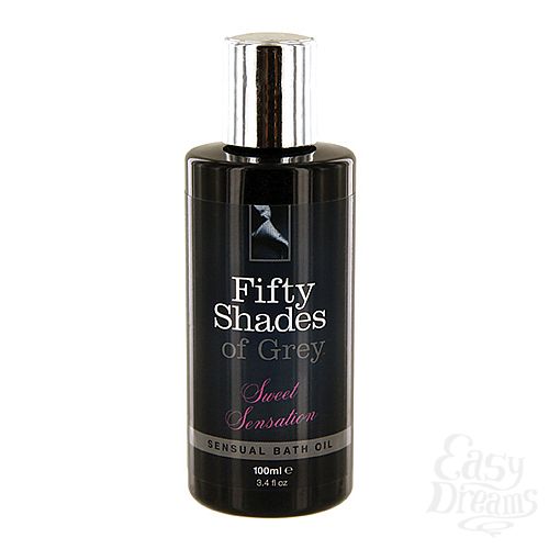  2 Fifty Shades of Grey    50  : Sweet Sensation Sensual Bath Oil, 100ml