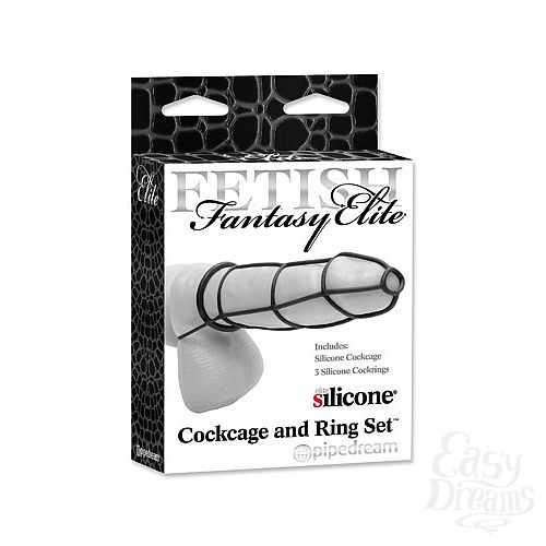  1:   Cockcage and Ring Set:      , 