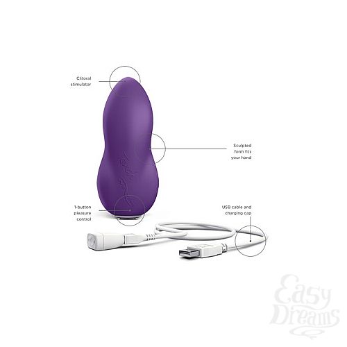 6 We-Vibe WE-VIBE Touch Purple  USB rechargeable  