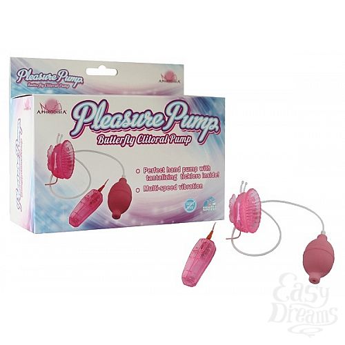 1:      Pleasure Pump Butterfly Clitoral 