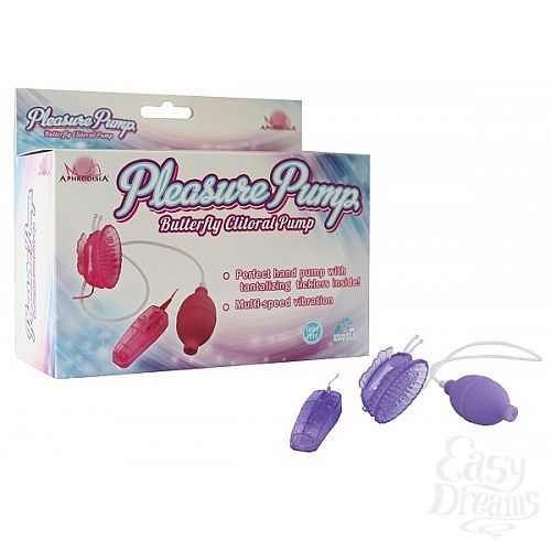  1:      Pleasure Pump Butterfly Clitoral