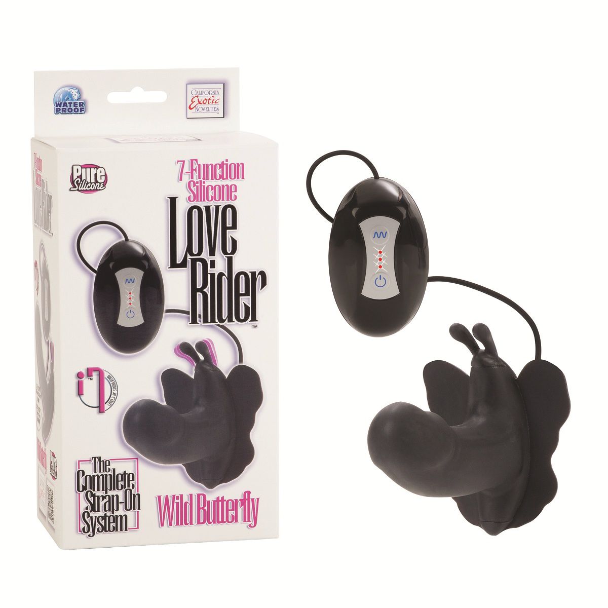 Стимулятор Клитора Love Rider Butterfly Bliss розовый в виде бабочки