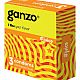 Цветные презервативы Ganzo Juice цилиндрической формы с накопителем, силиконовой смазкой и ароматом: клубники, банана и тутти-фрутти.