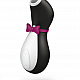 Новая, усовершенствованная модель Satisfyer Pro Penguin в черно-белом цвете.