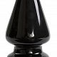 Огромная пробка черного цвета из мужской коллекции Titanmen для ценителей фистинга. Высота всей пробки 23 см, максимальный диаметр 10 см.