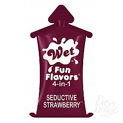 Wet - Wet Fun Flavors Seductive Strawberry, 10 