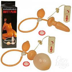 Анальная пробка с вибрацией BUTT PLUG VIBRATOR WITH PUMP Анальная пробка с вибрацией BUTT PLUG VIBRATOR WITH PUMP