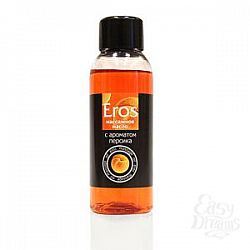  Массажное масло Eros exotic с ароматом персика - 50 мл.
