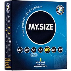  Презервативы MY.SIZE №3 Размер 60 - 3 шт.