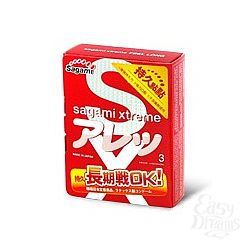  Презервативы Sagami Xtreme FEEL LONG (3 шт.)