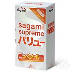  Ультратонкие презервативы Sagami Xtreme SUPERTHIN - 24 шт.