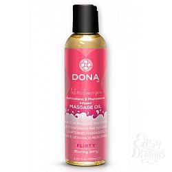 DONA Массажное масло DONA Scented Massage Oil Flirty Aroma: Blushing Berry 125 мл