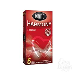 Luxe презервативы Презервативы Domino Harmony  6 Гладкий