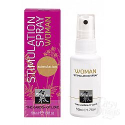 SHIATSU Stimulation Spray woman спрей стимулирующий для женщин 50мл