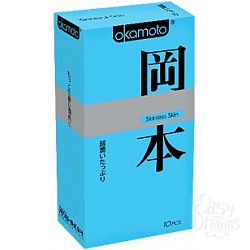 OKAMOTO Презервативы OKAMOTO Skinless Skin Super lubricative   10 89702Ok