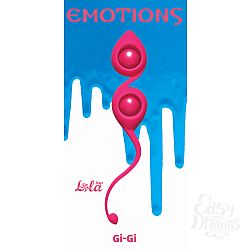 "LOLA TOYS" Вагинальные шарики Emotions Gi-Gi Pink 4003-02Lola