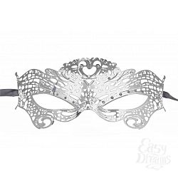  Серебристая металлическая маска Butterfly Masquerade Mask