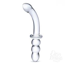 Glas Glas Ribbed G-Spot Glass Dildo -   , 19.32.8  