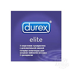  Презервативы сверхтонкие DUREX  ELITE, 3 шт.