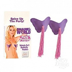 California Exotic Novelties,  -   Sw Pasties Purple Butterfly 4072-14BXSE