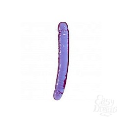 Doc Johnson USA   DOUBLE DONG 12INCH PURPLE JELLY