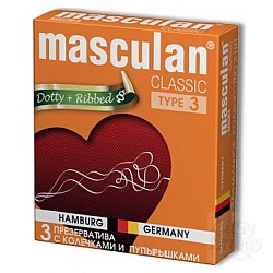    Masculan Classic     (Dotty+Ribbed)