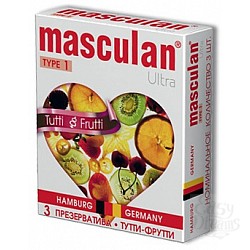  Презервативы Masculan Ultra Тутти-Фрутти (Tutti-Frutti)