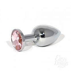 LoveToys   Butt Plug Silver Small,  