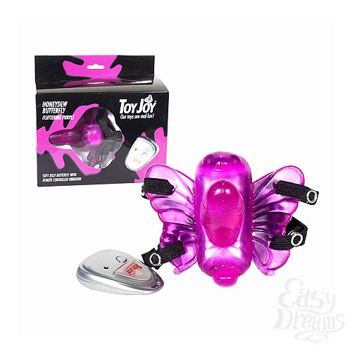 Стимулятор Клитора Love Rider Butterfly Bliss розовый в виде бабочки